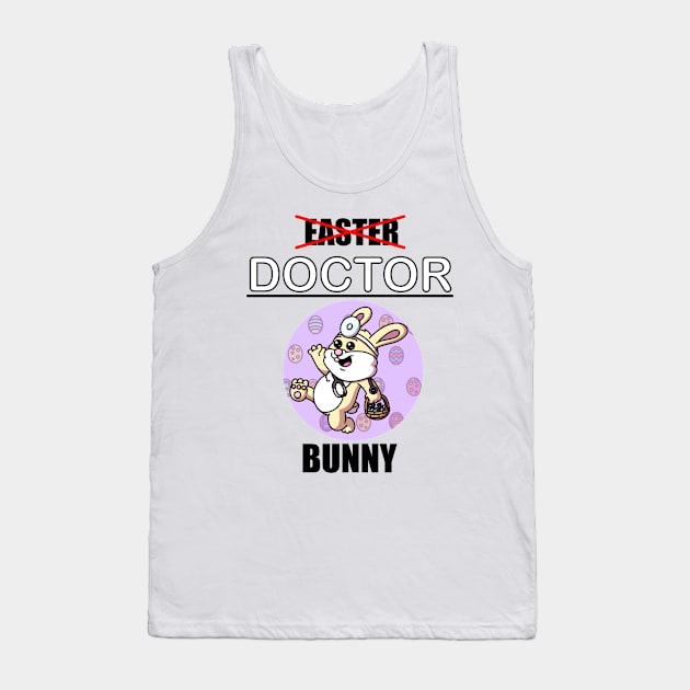 Doctor Bunny Tank Top by TheMaskedTooner